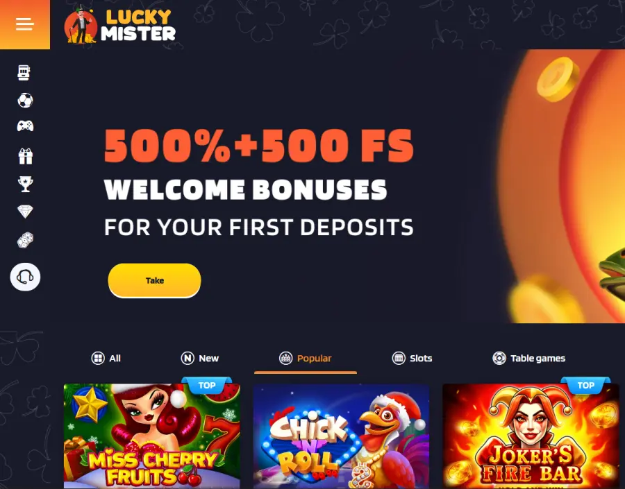 Luckymister casino